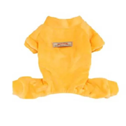 Костюм Dobaz Royal velour велюровий для собаки, лимон, XL
