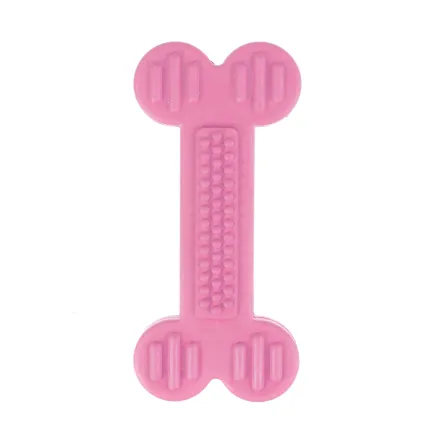 Іграшка для собак MISOKO&amp;CO Гумова кістка, pink, 14,5 cm — Фото 1