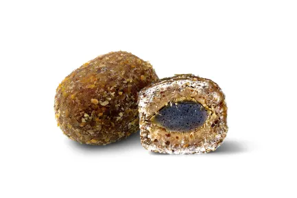 LK Baits Pet Nutrigel Beef S-M Функціональні ласощі для собак для суглобів з яловичиною і спіруліною (Ø 15 мм), 150 г — Фото 1