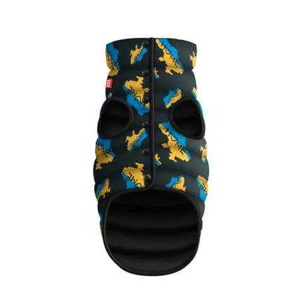 Курточка для собак WAUDOG Clothes малюнок "Дім", M45, В 61-65 см, С 38-42 см
