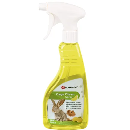 Flamingo Clean Spray Lemon ФЛАМІНГО КЛІН СПРЕЙ ЛИМОН для очищення кліток гризунів 0,5 л