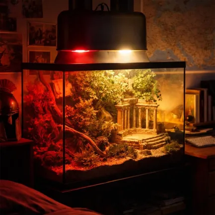 Світильник подвійний Terrario DUORAY 2.0 E27 2x60W для тераріуму — Фото 1