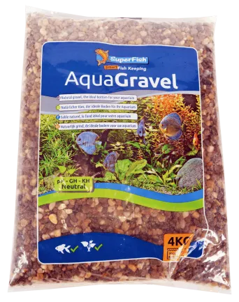 Акваріумний гравій SF AQUA GRAVEL DARK 3-6 MM 4 KG (A8050115) — Фото 1