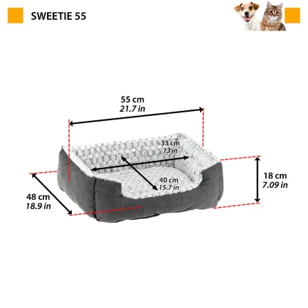 Ferplast SWEETIE 55 BEDDING М'яке місце — Фото 1