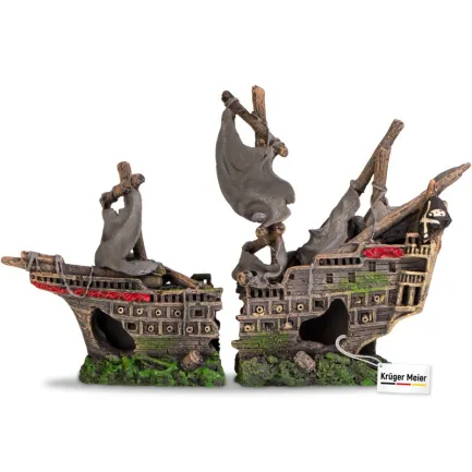 Декорація піратський корабель Kruger Meier Pirate Ship 25x6x16см (251017) — Фото 5