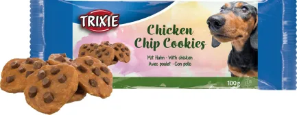 Ласощі Trixie Chicken Chip Cookies для собак, печиво з куркою 100 г
