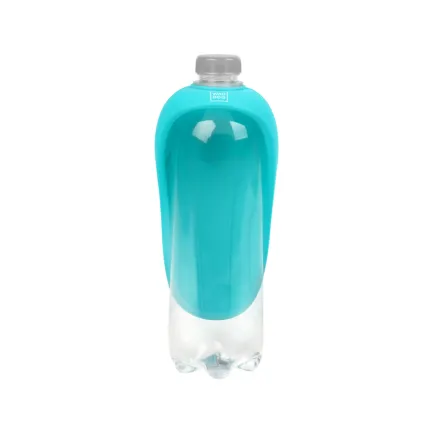 Поїлка-насадка на пляшку WAUDOG Silicone, 165х90 мм блакитний — Фото 3