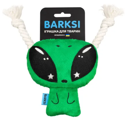 Іграшка для Собак з пищалкою Barksi Прибулець