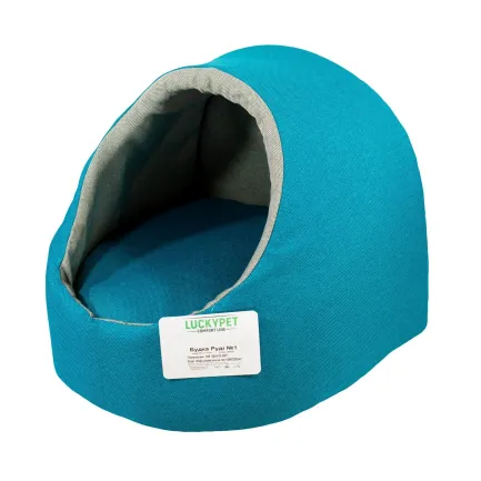 Будка Руді №2 Бірюзовий Lucky Pet, 41х42х37