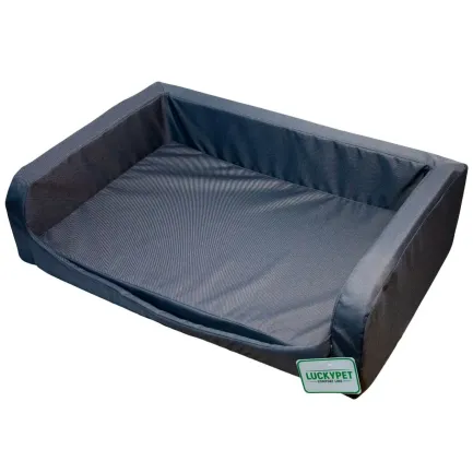 Диван Оскар №4 Сірий Lucky Pet, 60x85x21