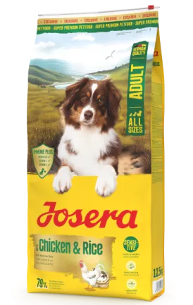 Корм для собак Josera Chicken &amp; Rice Adult All Sizes (Geflügel-Menü) 12,5 кг