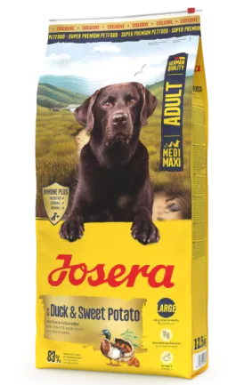Сухий корм для собак Josera Duck &amp; Sweet Potato Adult Medi/Maxi 12,5 кг