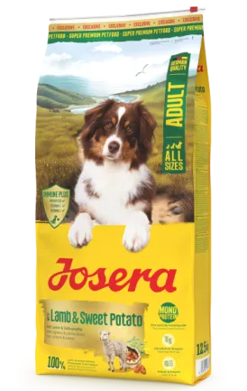 Корм для собак Josera Lamb &amp; Sweet Potato Adult All Sizes (Lamm &amp; Batate) 12,5 кг