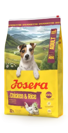 Корм для собак Josera Mini Adult Chicken &amp; Rice (Miniwell) 10 кг