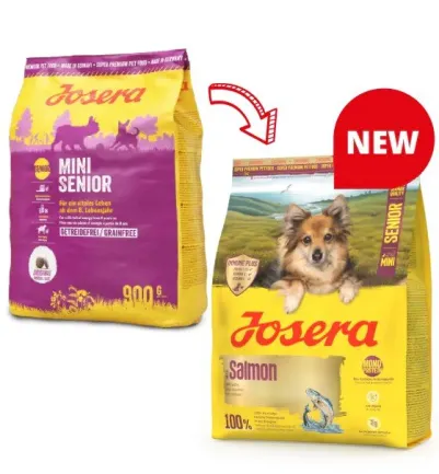Корм для собак Josera Mini Senior Salmon (Mini Senior) 0,9 кг — Фото 1