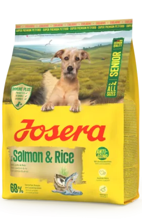 Корм для собак Josera Senior Salmon &amp; Rice All Sizes (SeniorPlus) 0,9 кг