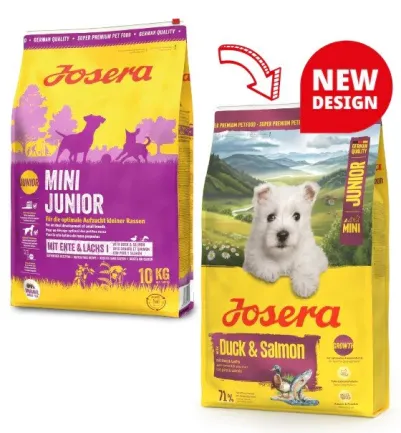 Корм для собак Josera Mini Junior Duck &amp; Salmon 3 кг — Фото 1