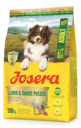 Корм для собак Josera Lamb &amp; Sweet Potato Adult All Sizes (Lamm &amp; Batate) 0,9 кг