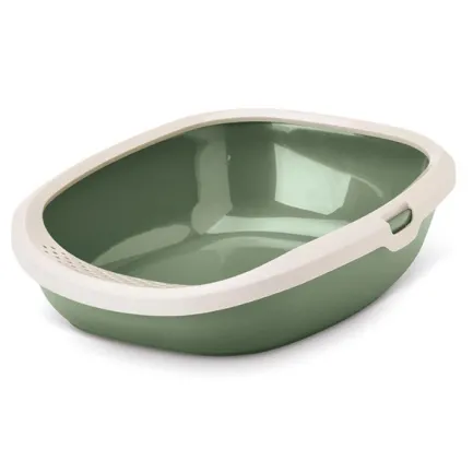 Savic ГІЗМО (Gizmo medium) туалет для котів зелений 44х35.5х12.5см