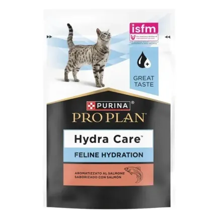 Purina Pro Plan Hydra Care Feline Salmon Ветеринарна добавка зі смаком лосося для збільшення споживання води та зниження концентрації сечі 75 г