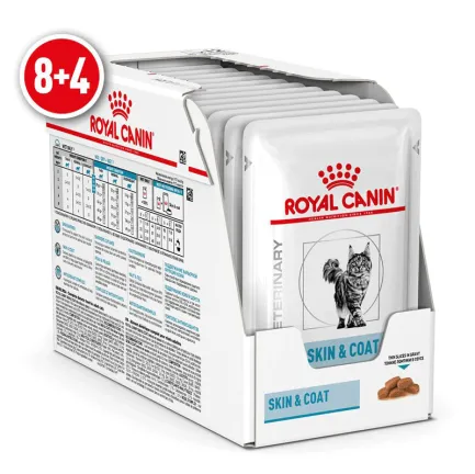 Дієтичний вологий корм Royal Canin SKIN&amp;COAT (SIG) 85 г 8+4