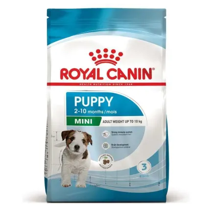 Сухий корм Royal Canin MINI PUPPY для цуценят малих порід 0,8 кг + WET MINI PUPPY 85 г