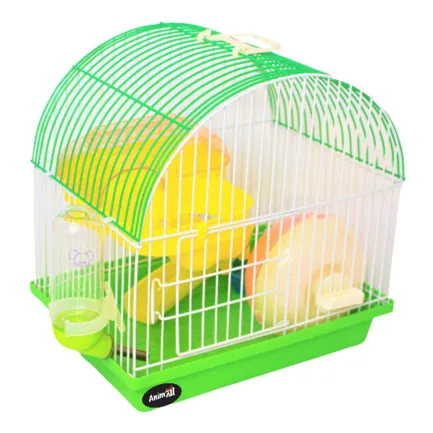 Клітка AnimAll F-619E-l-g для хоМ'яка, салатова, 25 × 18 × 26 см