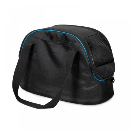 Сумка-переноска Pet Fashion «Remy» для собак та котів, 40x28x21 см, чорна — Фото 1