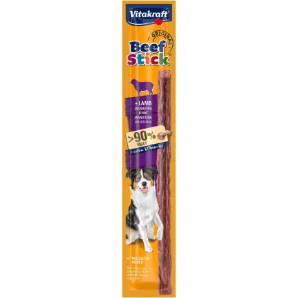 Vitakraft Beef Stick Original Ласощі для собак м’ясні палички з ягням, 12 г