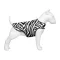 Курточка-накидка для собак WAUDOG Clothes, малюнок "Зебра", L, А 41 см, B 58-70 см, С 42-52 см — Фото 4