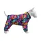 Вітровка для собак WAUDOG Clothes, малюнок "Зубасті монстри", M47, В 69-72 см, С 47-50 см — Фото 5