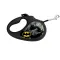 Повідець-рулетка для собак WAUDOG R-leash, малюнок "Бетмен Чорний", XS, до 12 кг, 3 м, світловідбиваюча стрічка чорний — Фото 3