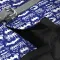Шлея для собак м'яка WAUDOG Clothes з QR паспортом, малюнок "Бетмен біло-блакитний", XS1, В 24-27 см, С 18-20 см — Фото 5