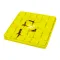 Килимок для пошуку корму WAUDOG Silicone, 205х205х17 мм, жовтий — Фото 8