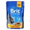 Вологий корм Brit Premium Cat Pouch для котів, з лососем і фореллю, 100 г — Фото 5