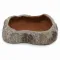 Миска для тераріуму Hobby Cera Dish Granite 1 10x6,5x2,5см (37800) поїлка та годівниця під натуральний камінь — Фото 3