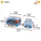 Ferplast CAGE COMBI 2 Клітка для хом'яків — Фото 13