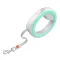 Повідець-рулетка для собак WAUDOG R-leash, кругла, XS-M, до 40 кг, 2,9 м, світловідбиваюча стрічка салатовий — Фото 13