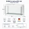 Акваріум Eheim vivaline LED 144 arctic 80×40×45 см з LED, фільтром і нагрівачем, без тумби (0613103) — Фото 11