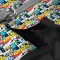 Шлея для собак м'яка WAUDOG Clothes з QR паспортом, малюнок "Бетмен комікс", XS1, В 24-27 см, С 18-20 см — Фото 5
