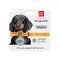 Шнурок з паракорду для адресника WAUDOG Smart ID, світловідбивний, розмір S, діаметр 4 мм, довжина 25-45 см, золотий — Фото 5