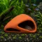 Декорація Hobby Wave Cave 1 red 12x12x5,5 см - керамічне укриття для риб і креветок в акваріумі (41657) — Фото 9