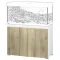Акваріумна тумба Eheim vivaline LED 180 arctic/wood 101x41x80см (0250114) — Фото 5