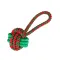 Іграшка Barksi TPR Rope Ball м'ячик на канаті з TPR вставкою 22 см — Фото 3