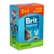 Набір паучів "3+1" для стерилізованих котів Brit Premium Cat pouch Chicken Slices for Sterilised з куркою, 4х100г — Фото 5