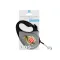 Повідець-рулетка для собак WAUDOG R-leash, малюнок "Мілітарі", S, до 15 кг, 5 м, світловідбиваюча стрічка — Фото 6