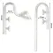 Скляна вхідна і вихідна трубка для шланга 16/21 Aqua Nova (NCO2-GLASSSET-16/21MM) — Фото 4