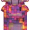 Дощовик-накидка з капюшоном для собак WAUDOG Clothes, малюнок "Куби 3Д", S, А 32-35 см, B 41-52 см, С 26-33 см — Фото 8