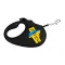 Повідець-рулетка для собак WAUDOG R-leash, малюнок "Дім", L, до 50 кг, 5 м, світловідбиваюча стрічка чорний — Фото 5