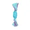 Іграшка для собак MISOKO&CO М'яч для регбі з мотузкою, light blue, 24 cm — Фото 2